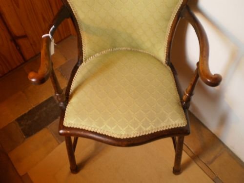 fig 2. Chair Edwardian upholstered
