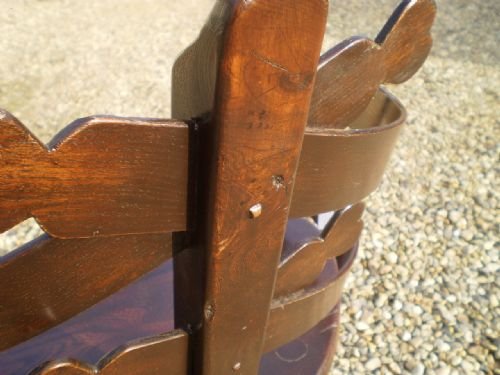 fig 2. Chair Irish boatbuilders chair late 19th century