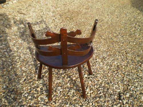 fig 3. Chair Irish boatbuilders chair late 19th century