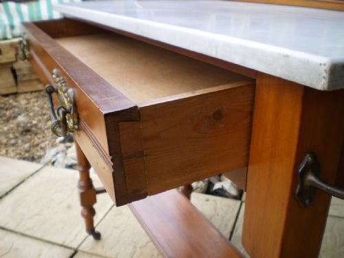 fig 2. Washstand Victorian Art nouveau