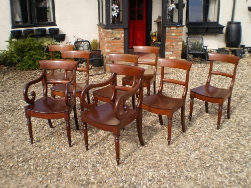 Chairs Victorian Mahogany1840 James Ditcham East Anglia