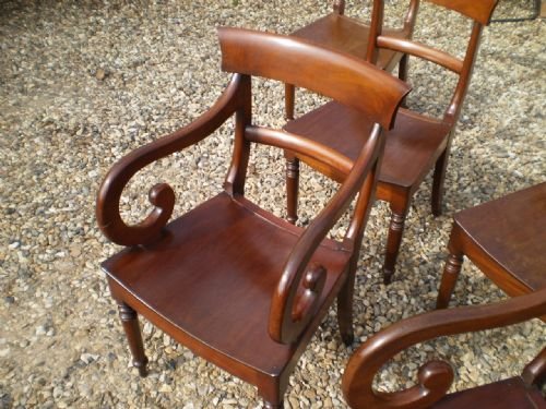 fig 1. Chairs Victorian Mahogany1840 James Ditcham East Anglia