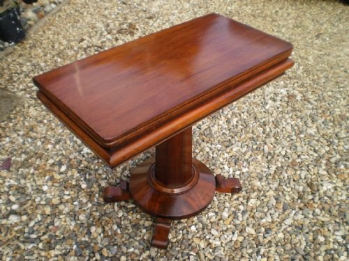 Table Card/tea Table William IV Mahogany C1830
please Wait
image Not Available

    * Enlarge

 
					
					
	 	
Table Card/tea Table William IV Mahogany C1830