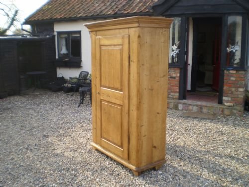 Wardrobe French Restauration C1830 Pine