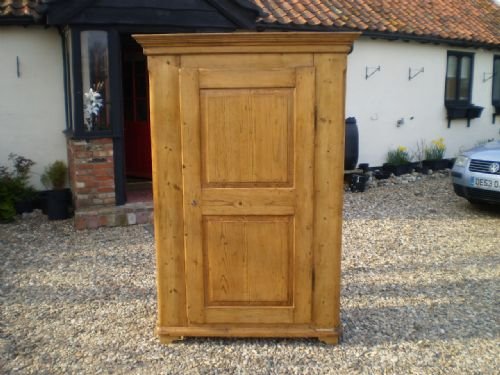 fig 1. Wardrobe French Restauration c1830 Pine