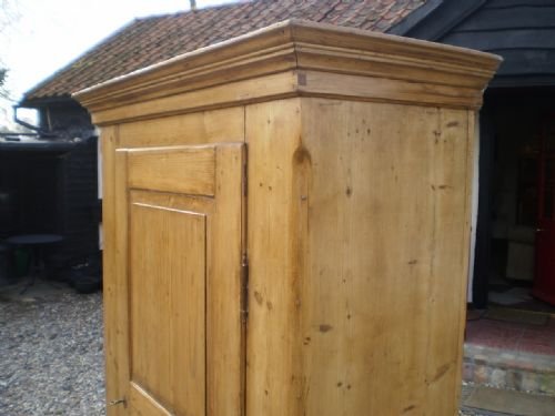fig 2. Wardrobe French Restauration c1830 Pine