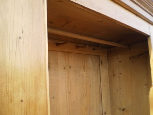 fig 3. Wardrobe French Restauration c1830 Pine