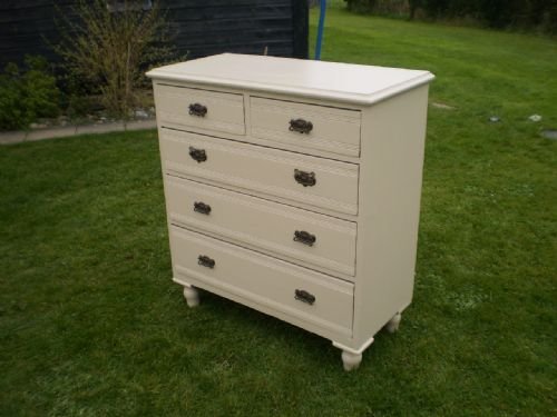 Chest of Drawers Victorian Pine Georgian Stone