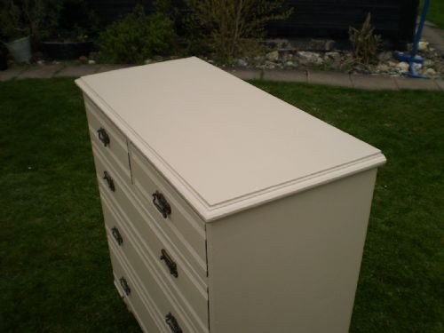 fig 3. Chest of drawers Victorian Pine Georgian stone