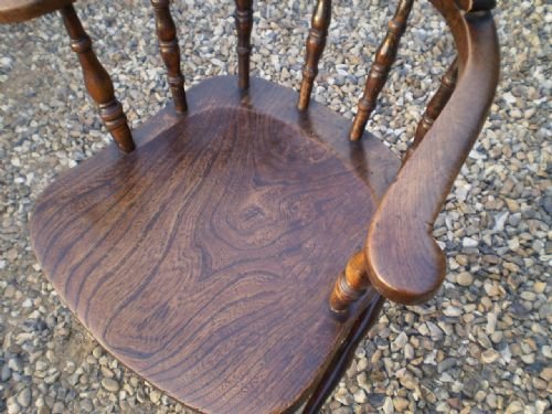 fig 3. Chair Victorian early smokers bow Ash Elm c1860