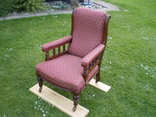 Chair Victorian Mahogany Armchair
