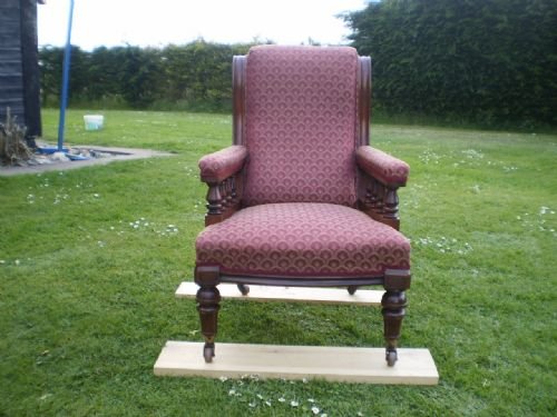 fig 2. Chair Victorian Mahogany armchair
