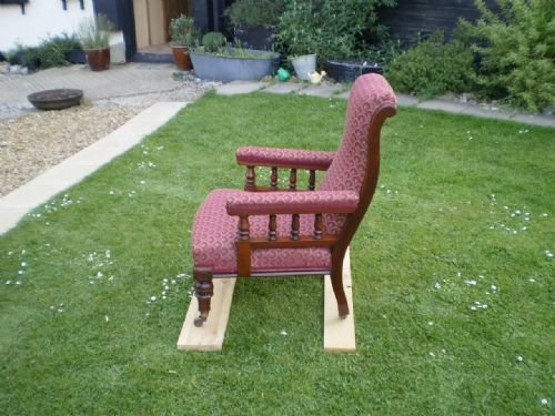 fig 3. Chair Victorian Mahogany armchair