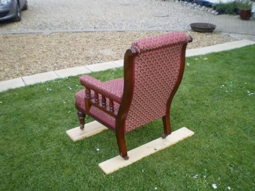 fig 4. Chair Victorian Mahogany armchair