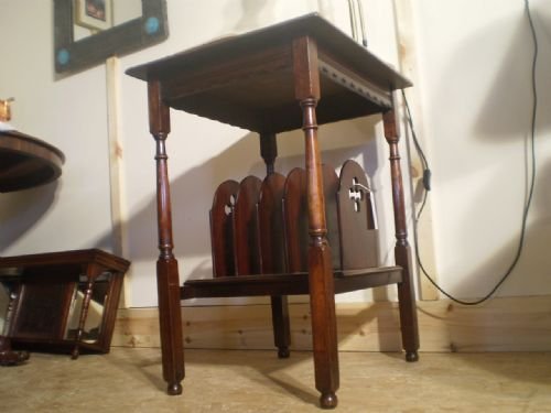 	
Table Canterbury Reading Victorian Mahogany C1890