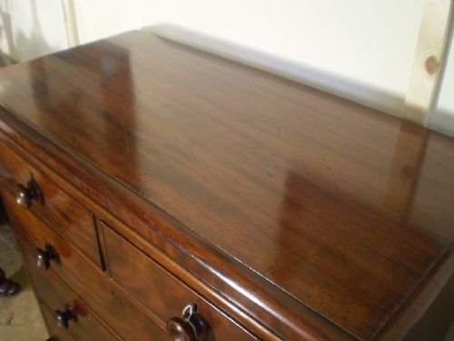 Chest of Drawers Victorian Mahogany Secret Drawer C1880
