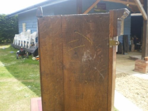 fig 3.
Cabinet cupboard corner carved Oak c1820