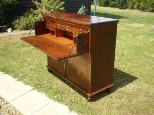 	
Bureau Bookcase Secretaire Cupboard Victorian Mahogany
