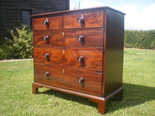 fig 2.
Chest of drawers George III Mahogany c1800