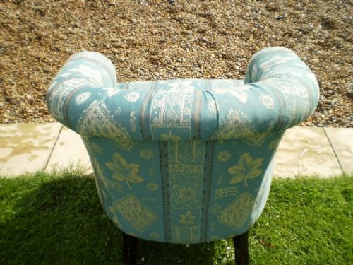 fig 4. Chair Victorian newly re-upholstered c1880
Cloverleaf Home Interiors £45 delivery retail quality