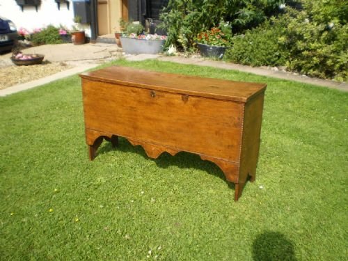 Coffer Six Plank 18th Century Elm
cloverleaf Home Interiors £45 Delivery Retail Quality
