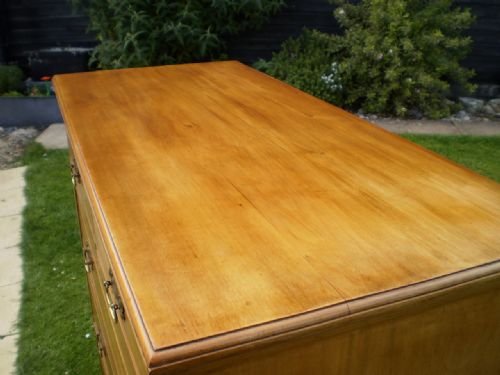 fig 1. Chest of drawers Arts and Crafts Walnut dated 1904
