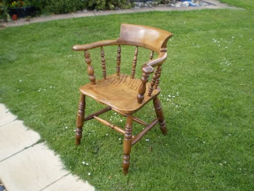 fig 1. Chair Victorian smokers bow rare Walnut c1860
Cloverleaf Home Interiors £45 delivery retail quality