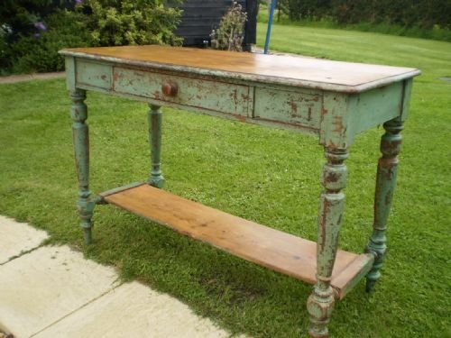 Table Pine Early Victorian Side Server
cloverleaf Home Interiors £45 Delivery Retail Quality
	

