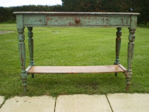 fig 3. Table Pine early Victorian side server
Cloverleaf Home Interiors £45 delivery retail quality