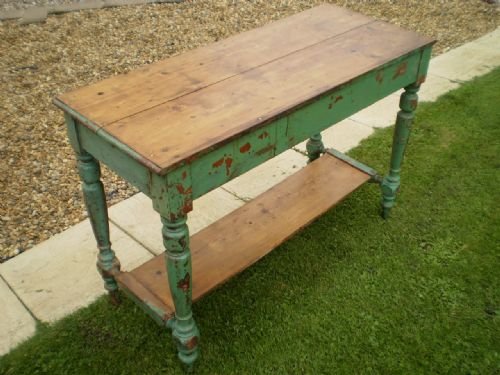 fig 4. Table Pine early Victorian side server
Cloverleaf Home Interiors £45 delivery retail quality