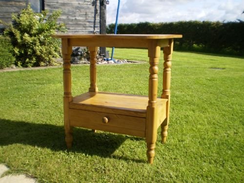 fig 1. Table Victorian pine lamp bedside
Cloverleaf Home Interiors £45 delivery retail quality