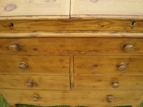 fig 4.
Chest of drawers Georgian Pine c1820