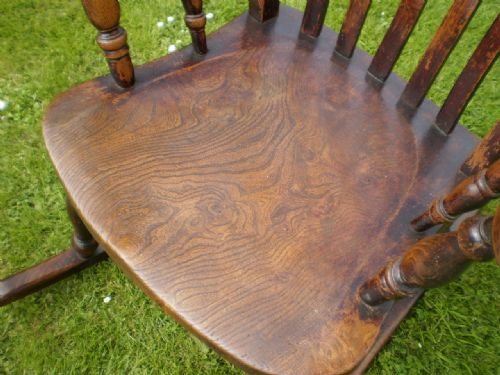 fig 2. Chair Victorian lathe back Grandfather rocking chair
Cloverleaf Home Interiors £45 delivery retail quality