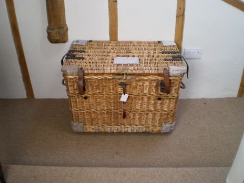 	
Laundry Basket Wicker C1900 White Brothers Nottingham

