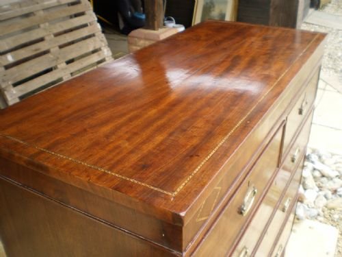 fig 2.
Chest of drawers George III Mahogany Special Handles
