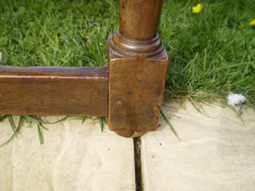 fig 2. Blanket box Dough bin George III Elm C1800