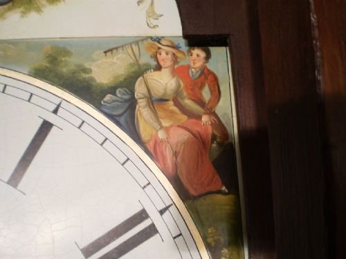 fig 1.
Clock Grandfather Longcase William Spry Hay on Wye 1830