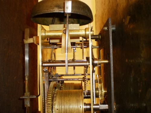 fig 3.
Clock Grandfather Longcase William Spry Hay on Wye 1830