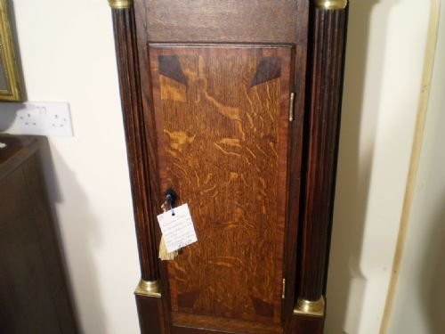 fig 4.
Clock Grandfather Longcase William Spry Hay on Wye 1830