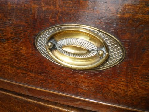 fig 2.
Chest of drawers George III Oak c 1790