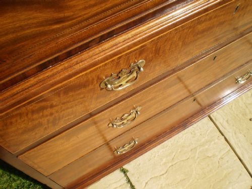 fig 1.
Chest of Drawers chest on chest Mahogany Late Victorian