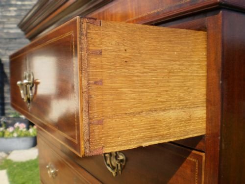 fig 2.
Chest of Drawers chest on chest Mahogany Late Victorian
