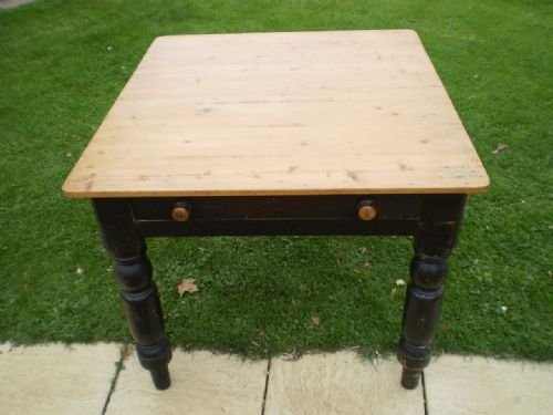 fig 3. Table Kitchen dining Victorian Pine
