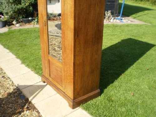 fig 4. Wardrobe Arts and crafts Oak c1900