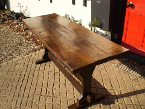 	
Table Oak Refectory 18th Century Plank Top