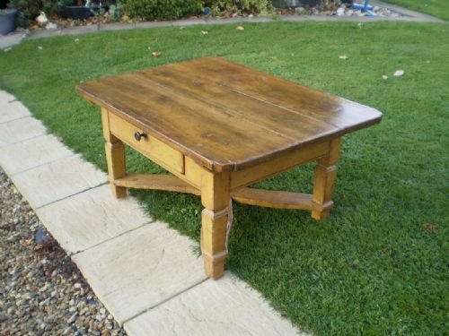 Table Coffee Low Table Early Victorian Period European Sycamore Top C1850