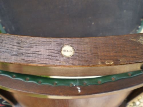 fig 2. Chair desk chair Heals Of London Oak c1920