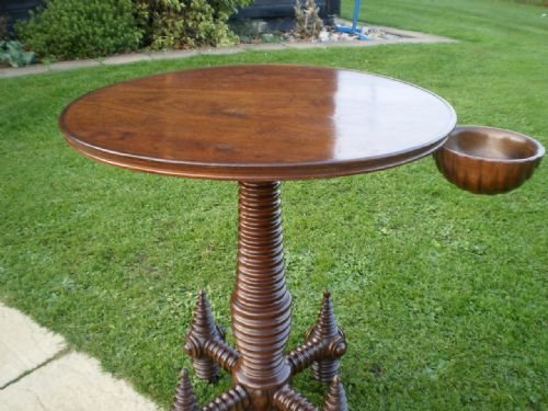fig 2. Table gaming wine Arts and crafts Moorish design c1880