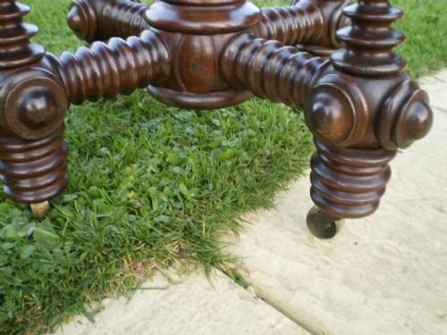 fig 4. Table gaming wine Arts and crafts Moorish design c1880