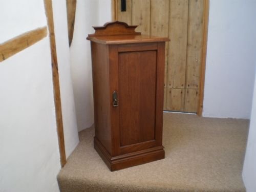 Cabinet Cupboard Bedside Victorian Walnut